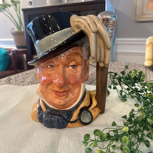 Royal Doulton Mr Micawber 1996 Limited Edition Mug Vintage Rare #393/2500 - Picture 1 of 8